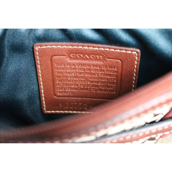 Unique Leather Coach Bag With Different Textures And Colors - Picture 3 of 7